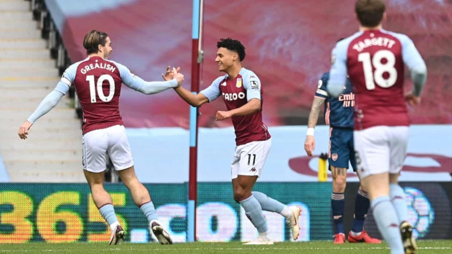 Gục ngã trước Aston Villa, Arsenal nối dài chuỗi trận thất vọng